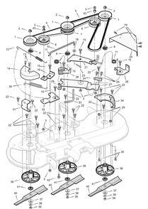 Part Location Diagram of 094603E700 Murray DISCONTINUED
